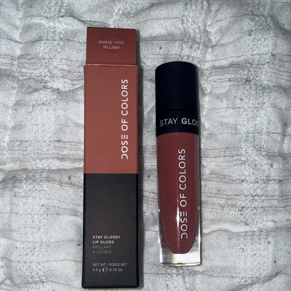 Dose of Colors Stay Glossy Lip Gloss — Made You blush